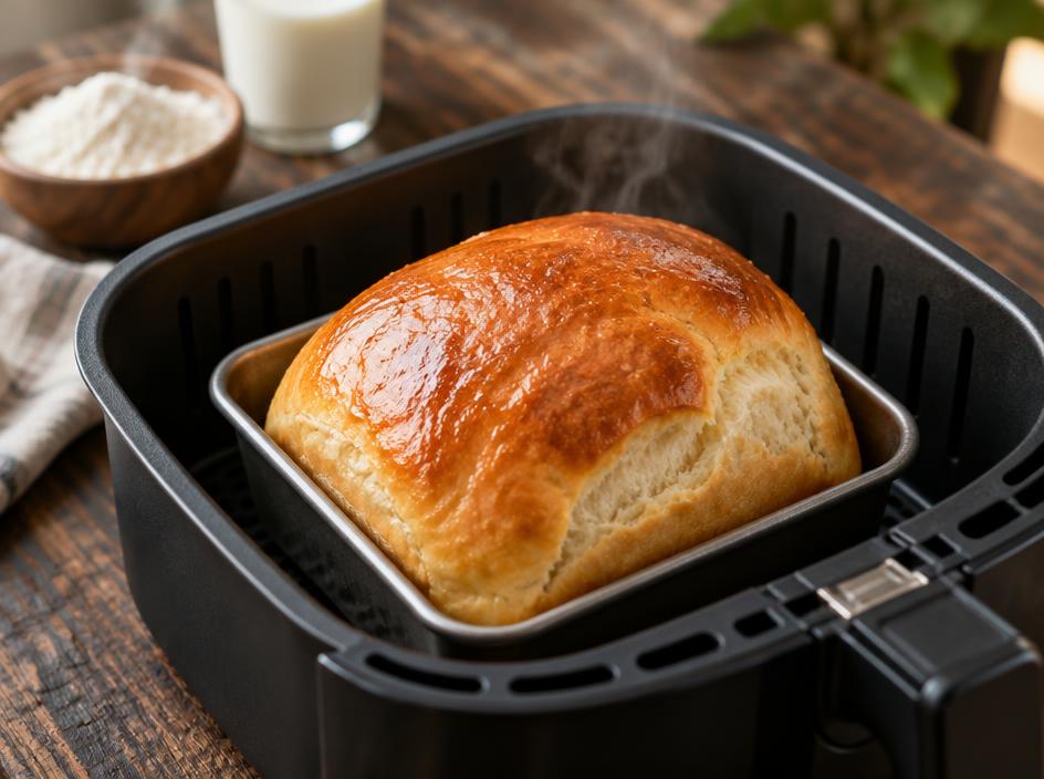 Pão caseiro macio