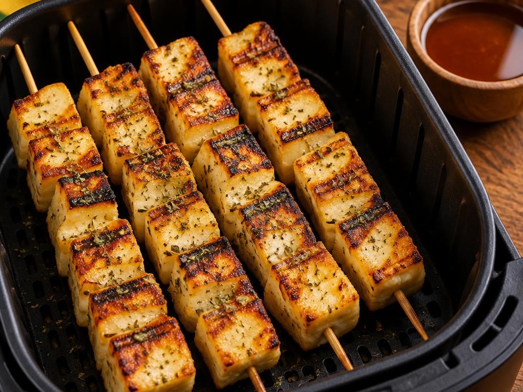 Queijo coalho dourado